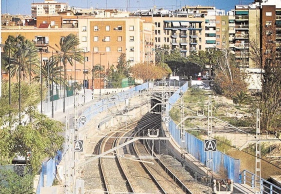 Túnel ferroviario de Serrería.
