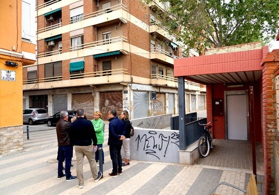 Visita a la estación de Alfafar-Benetússer este jueves.