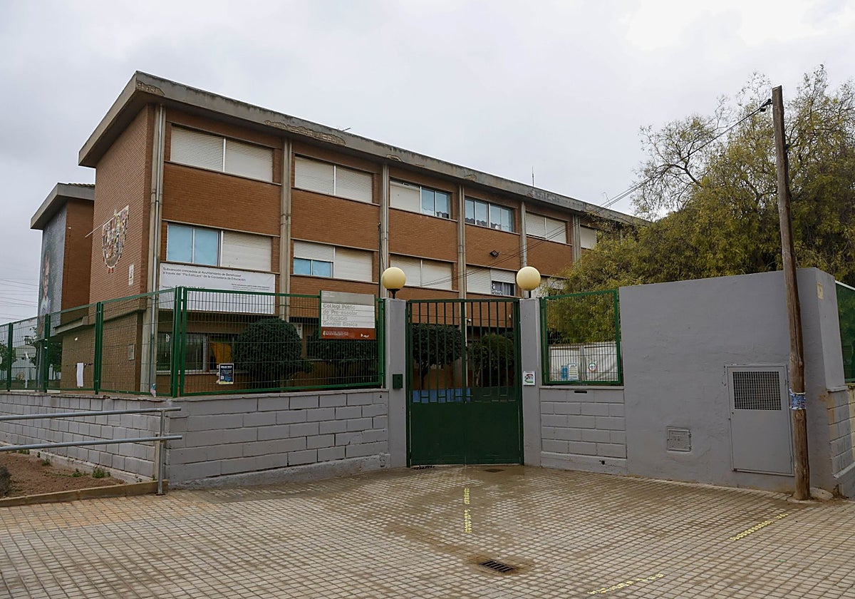 Colegio Blasco Ibáñez de Benetússer, incluido en Edificant, en una imagen de archivo.