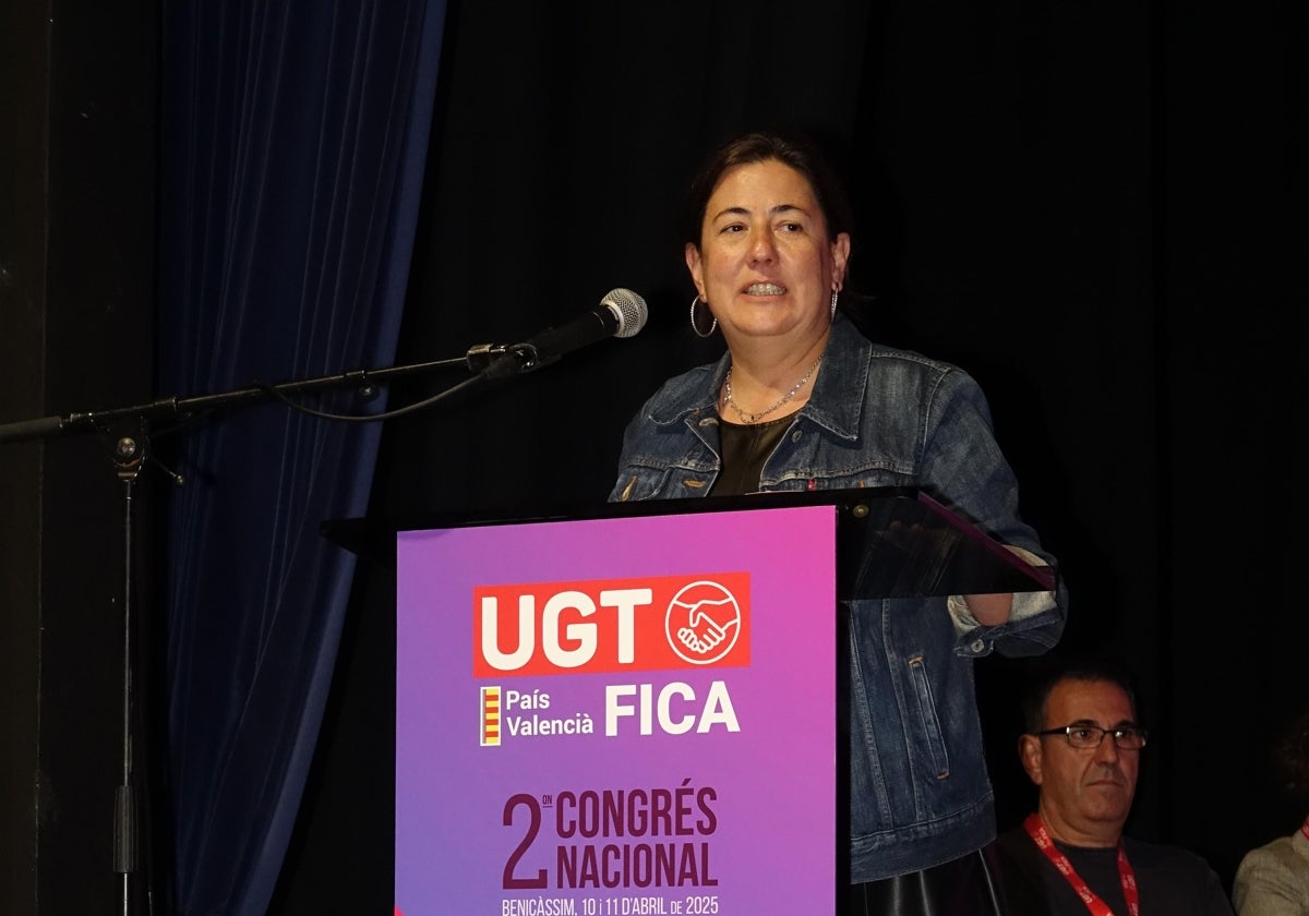 Rosa Benítez, elegida nueva Secretaria General de la federación de industria de UGT PV
