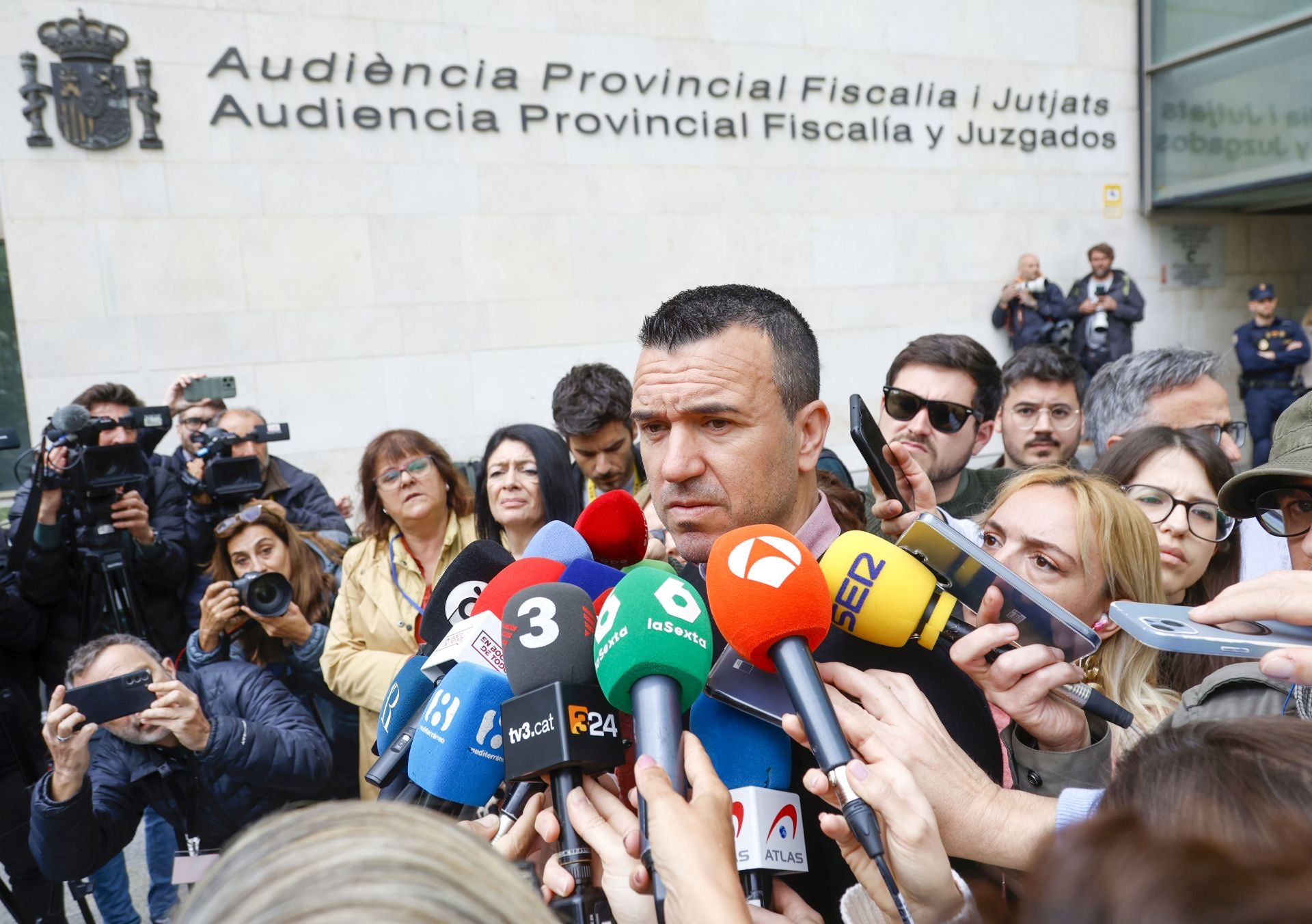 Vicente Mompó acude al juzgado a testificar por la dana