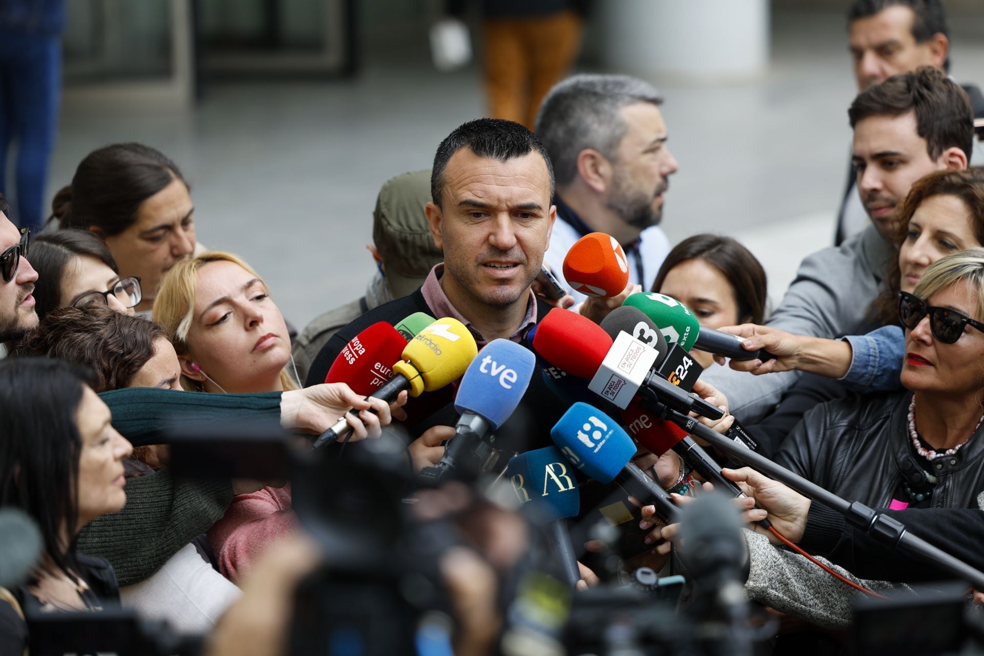 Vicente Mompó acude al juzgado a testificar por la dana