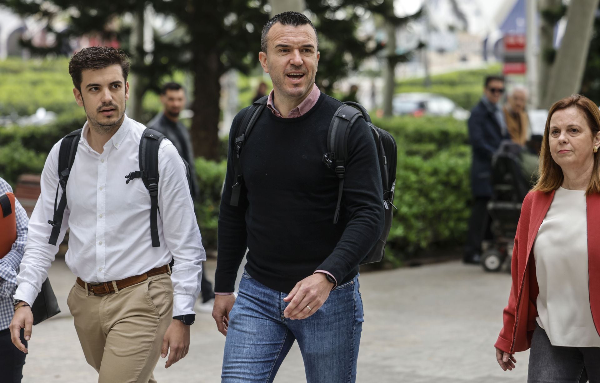 Vicente Mompó acude al juzgado a testificar por la dana