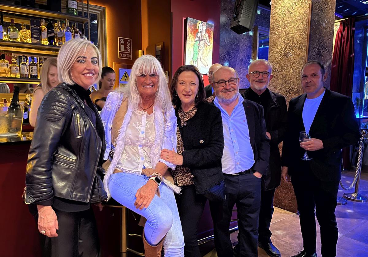 Julia Pérez Broseta, Inma Villar, Pilar Costa, Gabi Serrano, Sergio Terol y Javier Monedero.