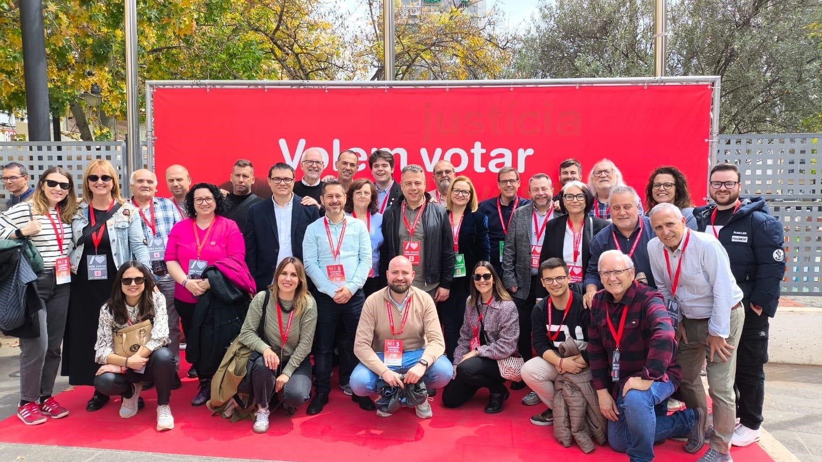 El PSPV de la Costera-la Canal consigue más representación en los órganos provinciales del partido