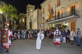 Una de las escenas de La Passió de Ondara.