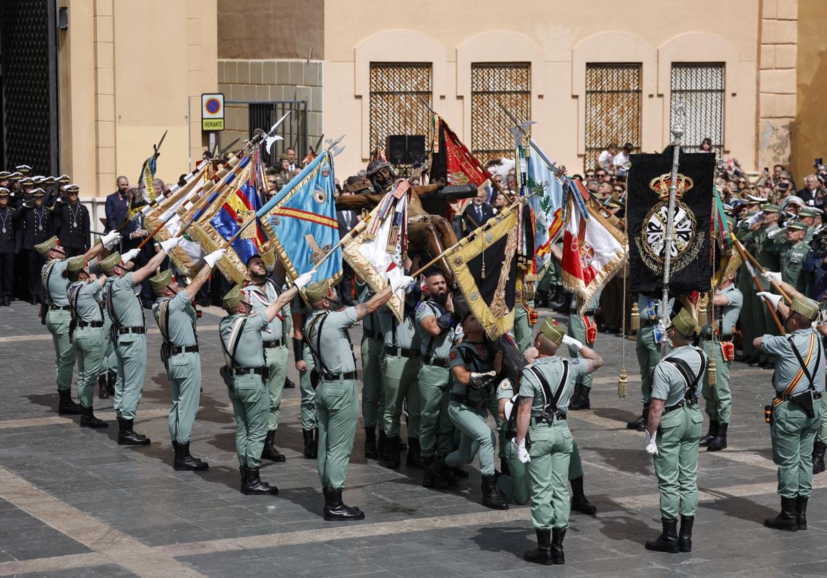 Las mejores fotos de la Legión en la Semana Santa de Málaga 2025
