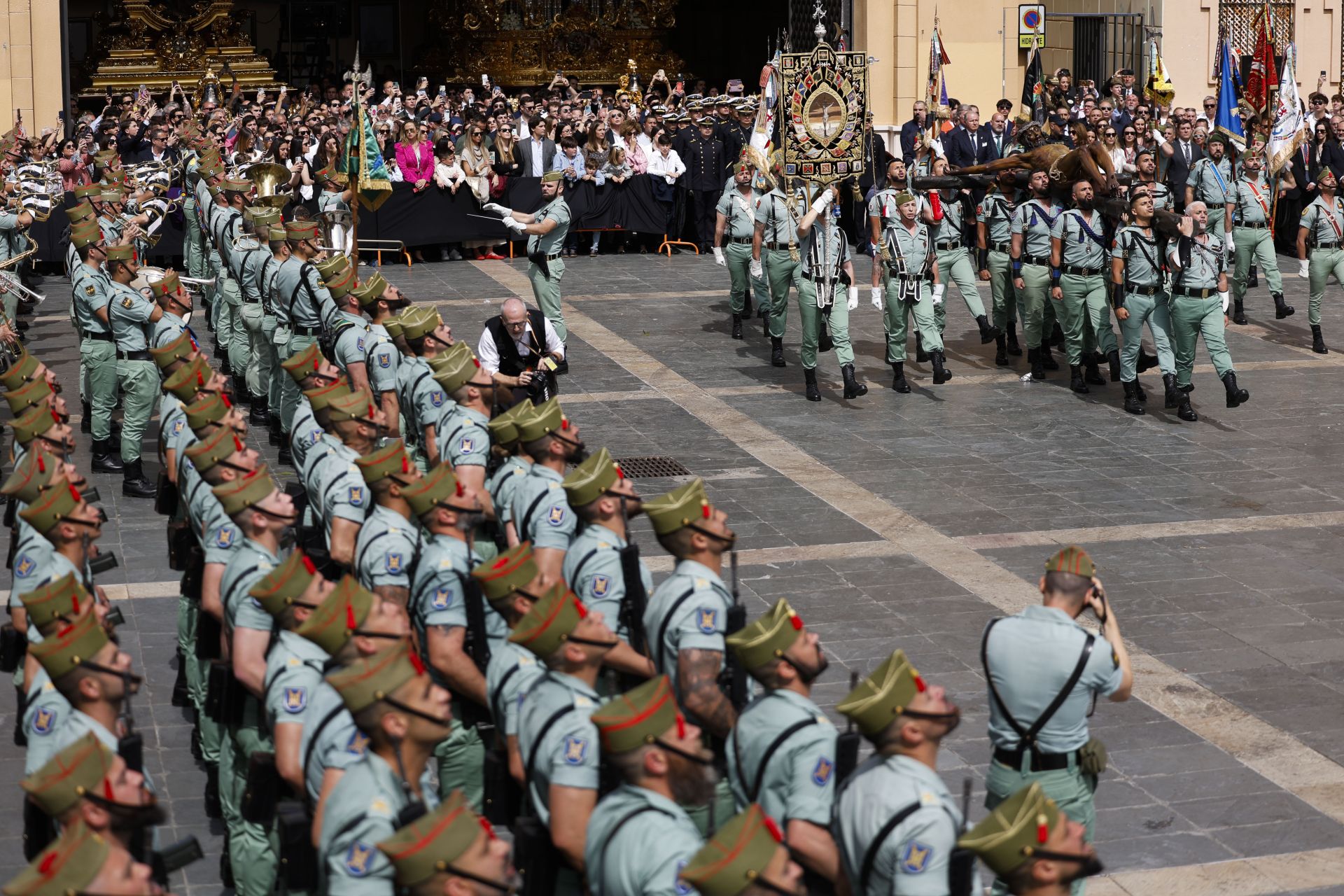 Las mejores fotos de la Legión en la Semana Santa de Málaga 2025
