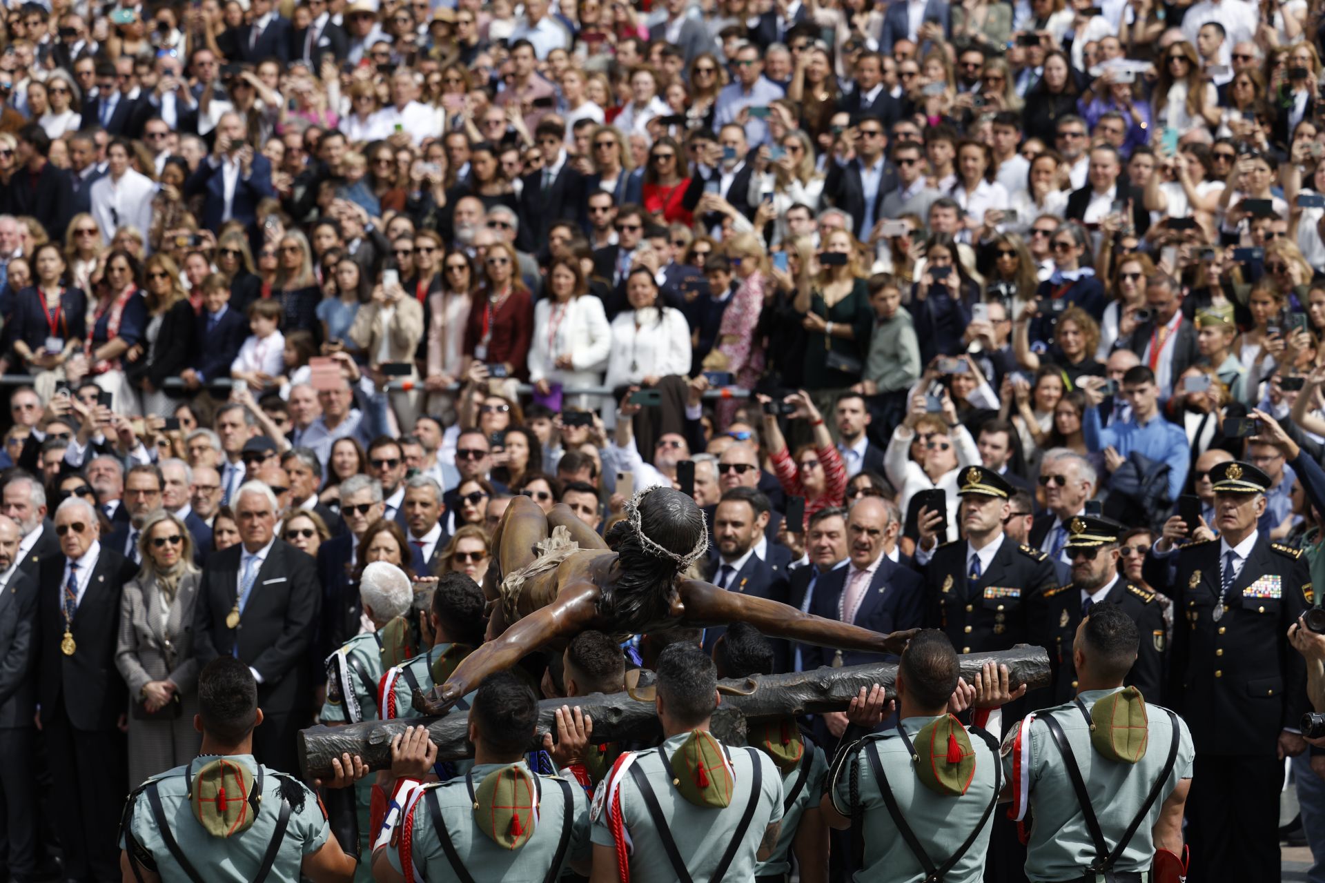 Las mejores fotos de la Legión en la Semana Santa de Málaga 2025