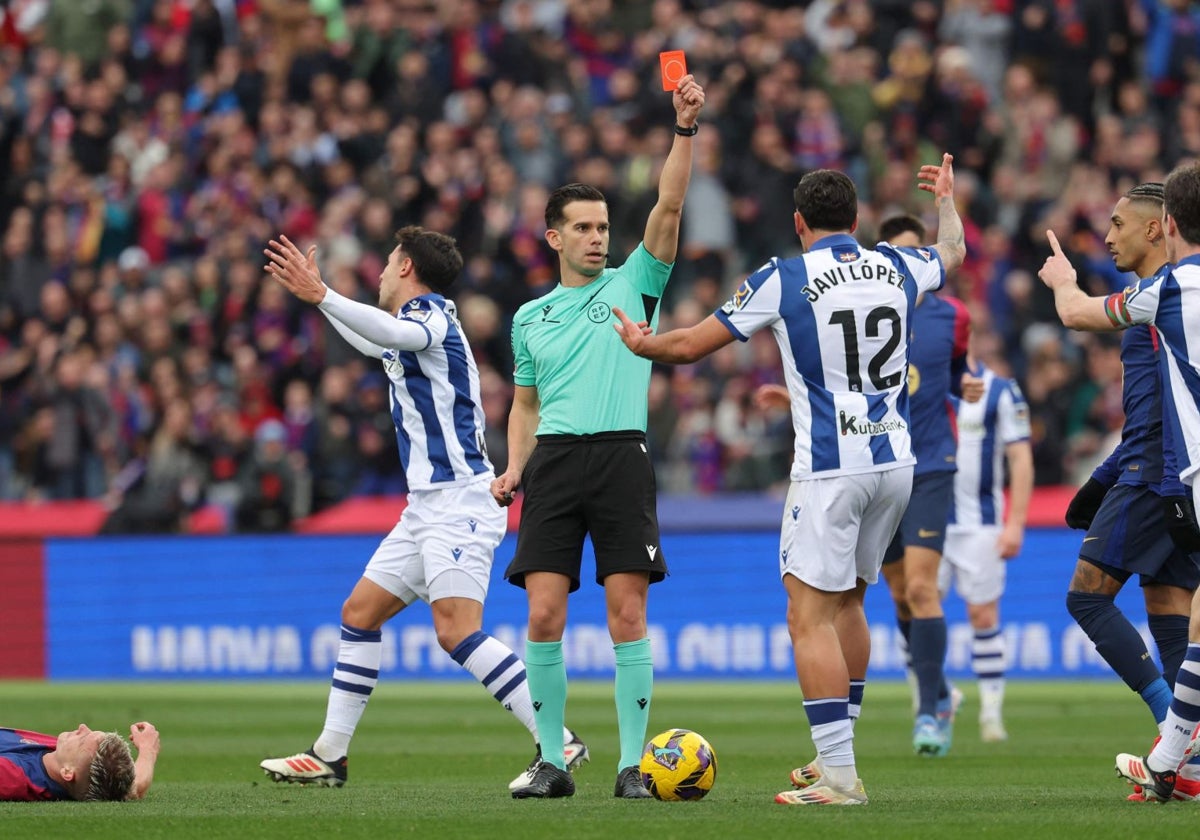Quintero González en un partido de esta temporada.