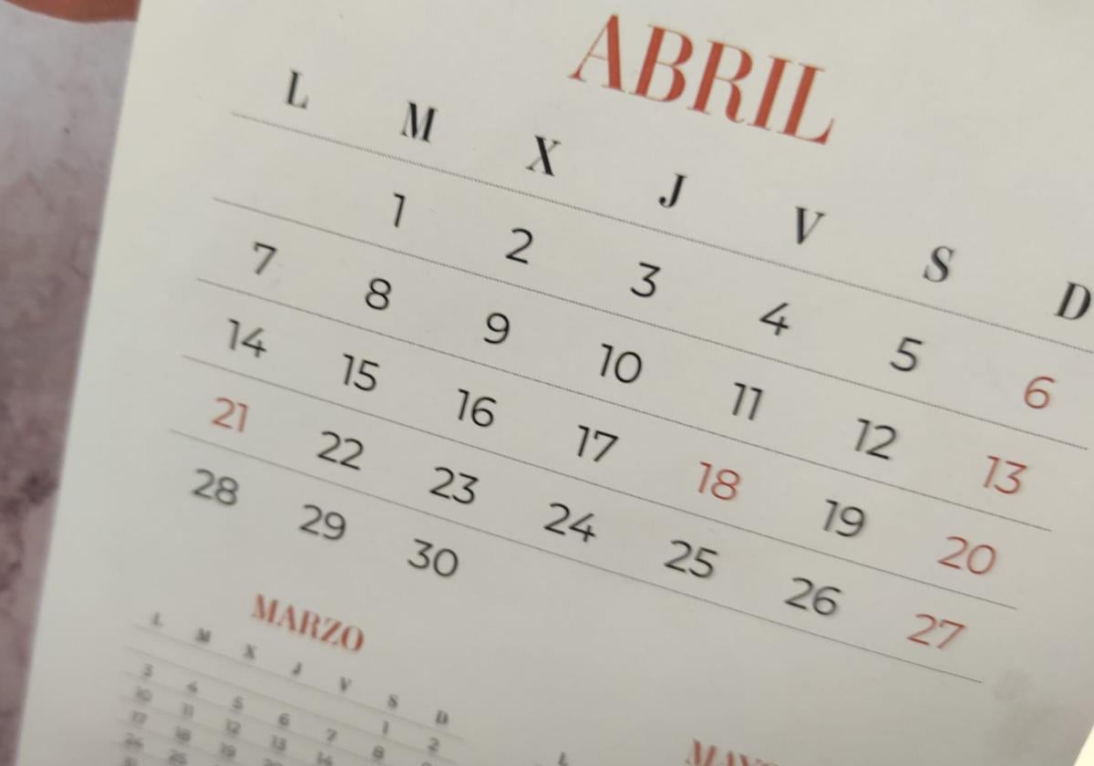 El calendario laboral prepara un puente para 16'5 millones de españoles