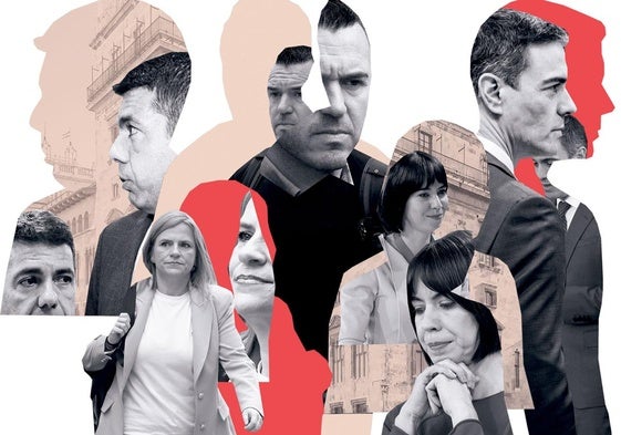 La dana retrata el perfil de los políticos