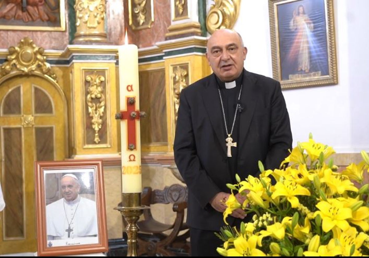 El arzobispo de Valencia, monseñor Benavent.