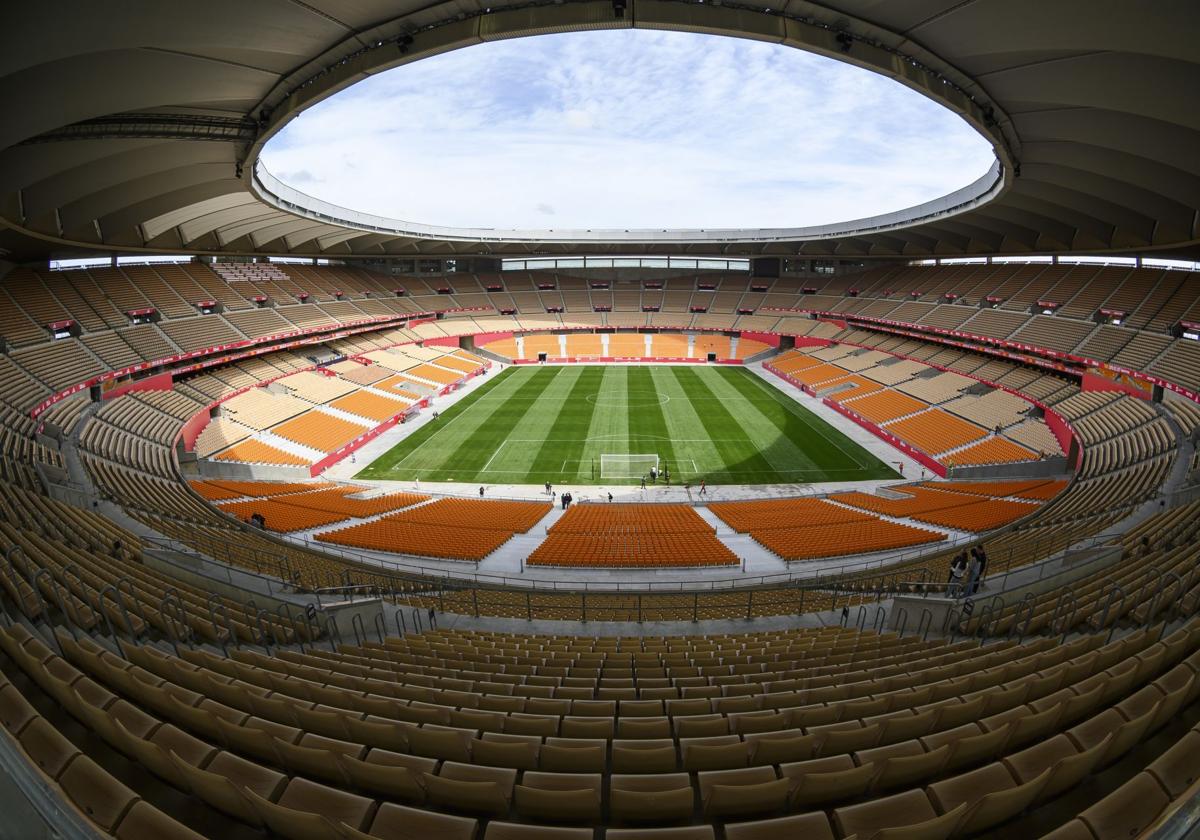 Nueva imagen del estadio de La Cartuja.
