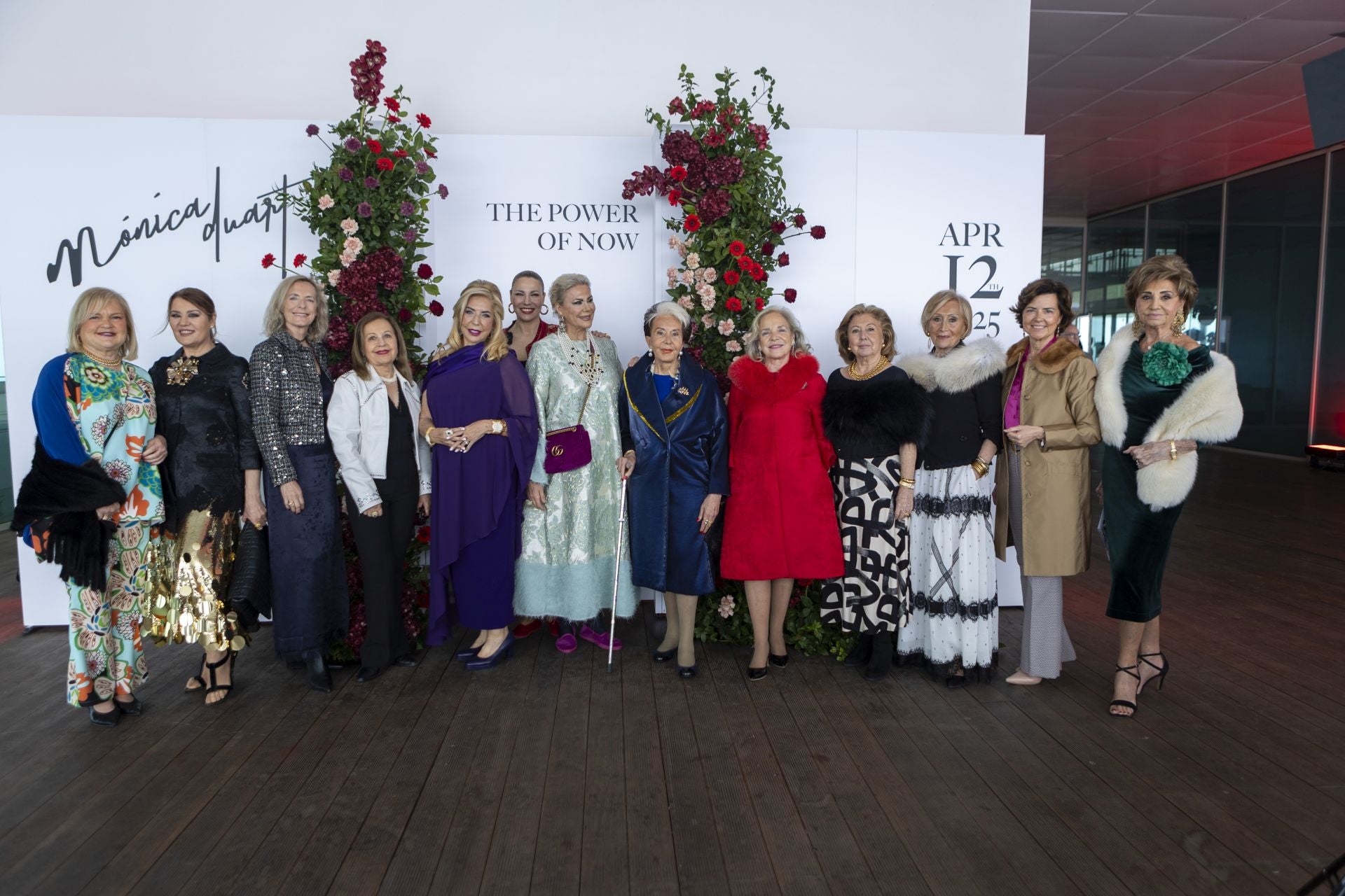 Carmen de Rosa, Blanca Fitera, Paz Olmos, Nidita Guerrero, Mª José García, Gadea y Laura Fitera, Marisa Marín, Mª José Navarro, Loli Marco, Merche Fillol, Asun Palop y Amparo Lacomba. 