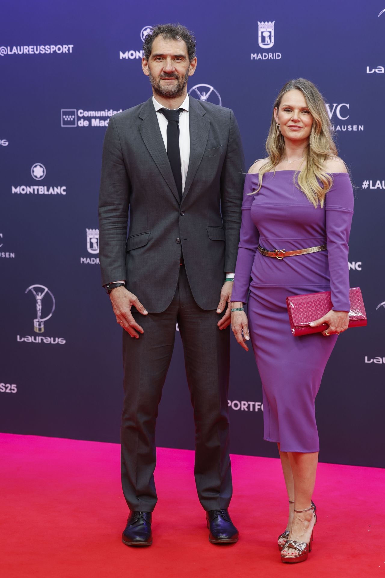 Jorge Garbajosa y Alejandra Domínguez