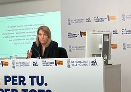 La vicepresidenta Susana Camarero