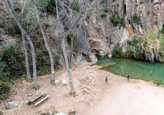 Zona de descanso de 'La Playeta'.