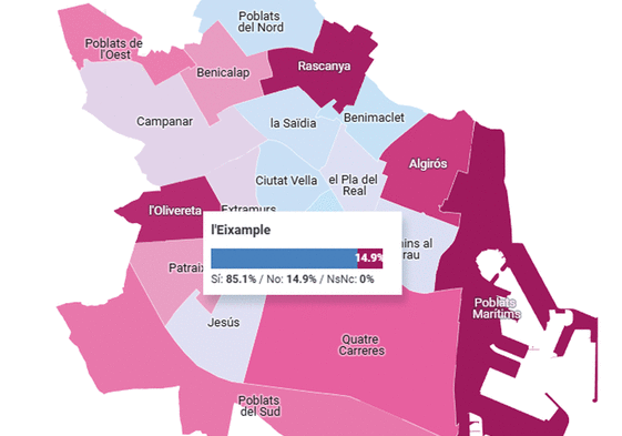 MAPA | La pobreza oculta en Valencia