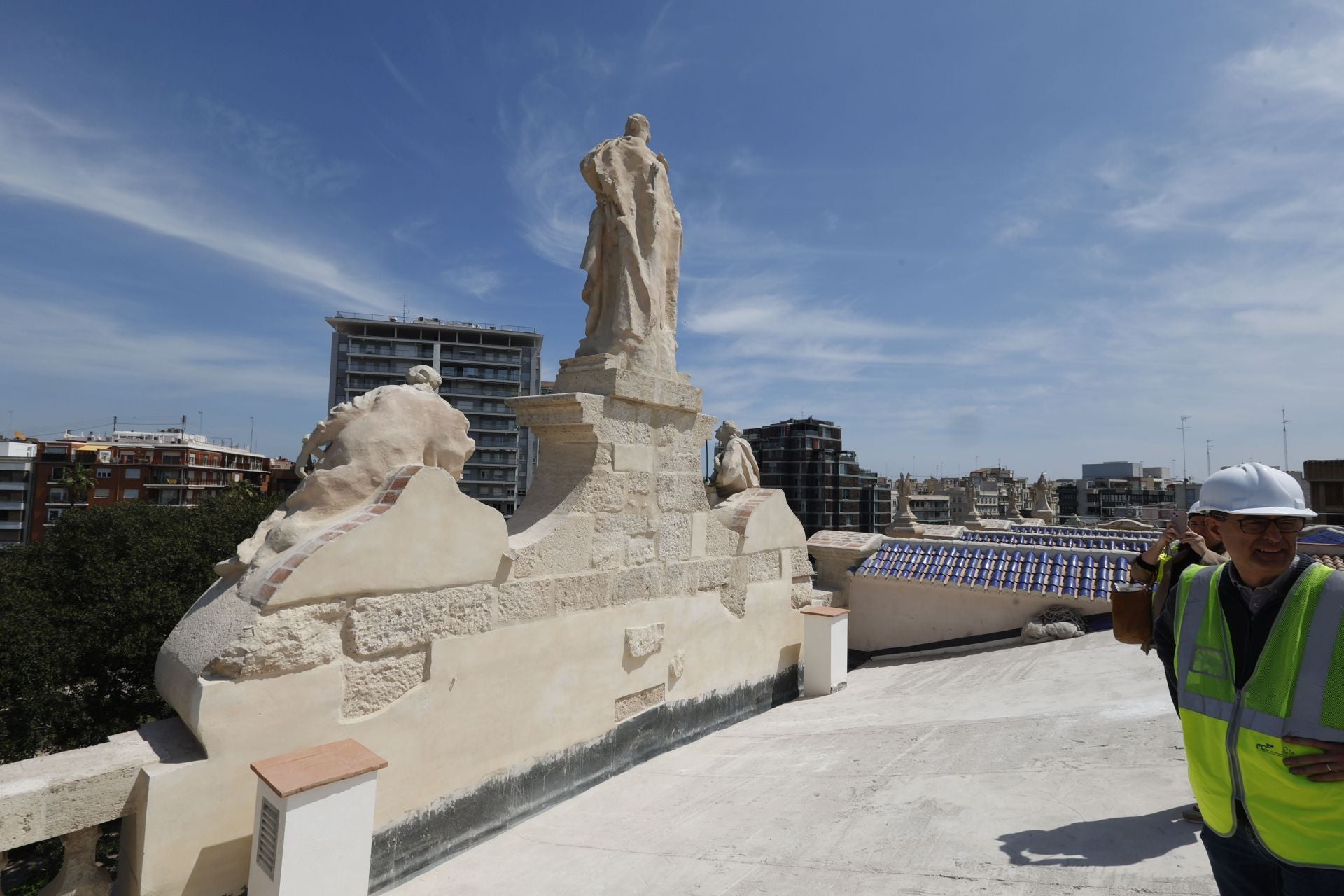 Así avanza la restauración del Palacio de Justicia