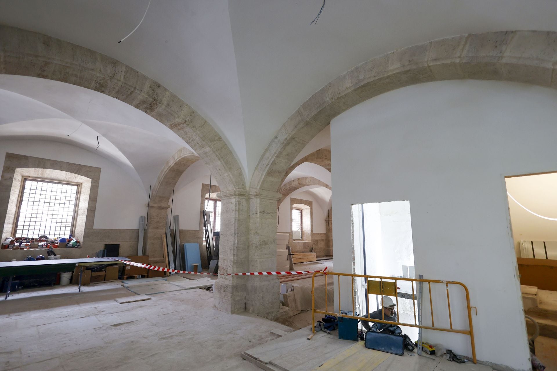 Así avanza la restauración del Palacio de Justicia