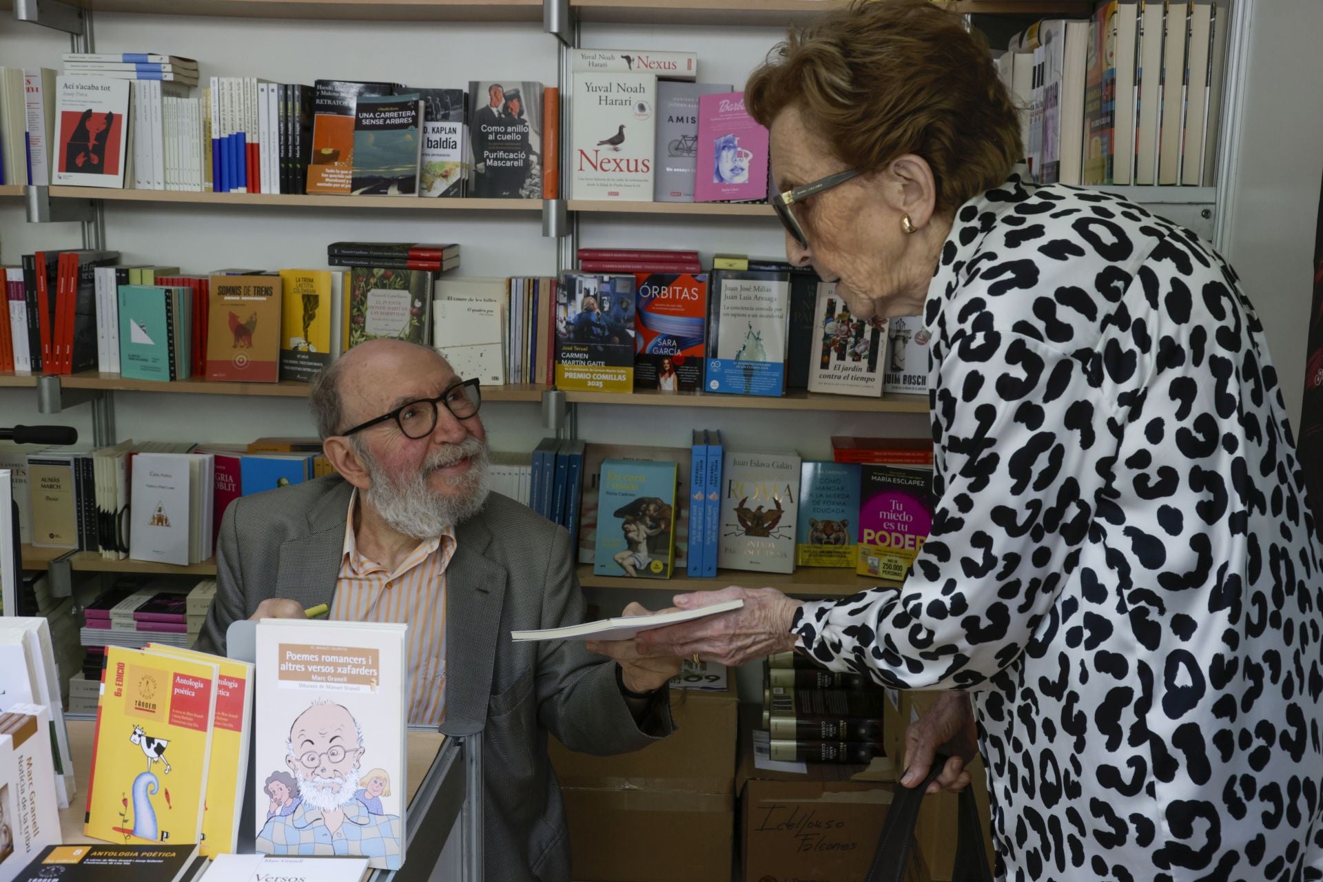 Éxito en la primera gran mañana de la Fira del Llibre