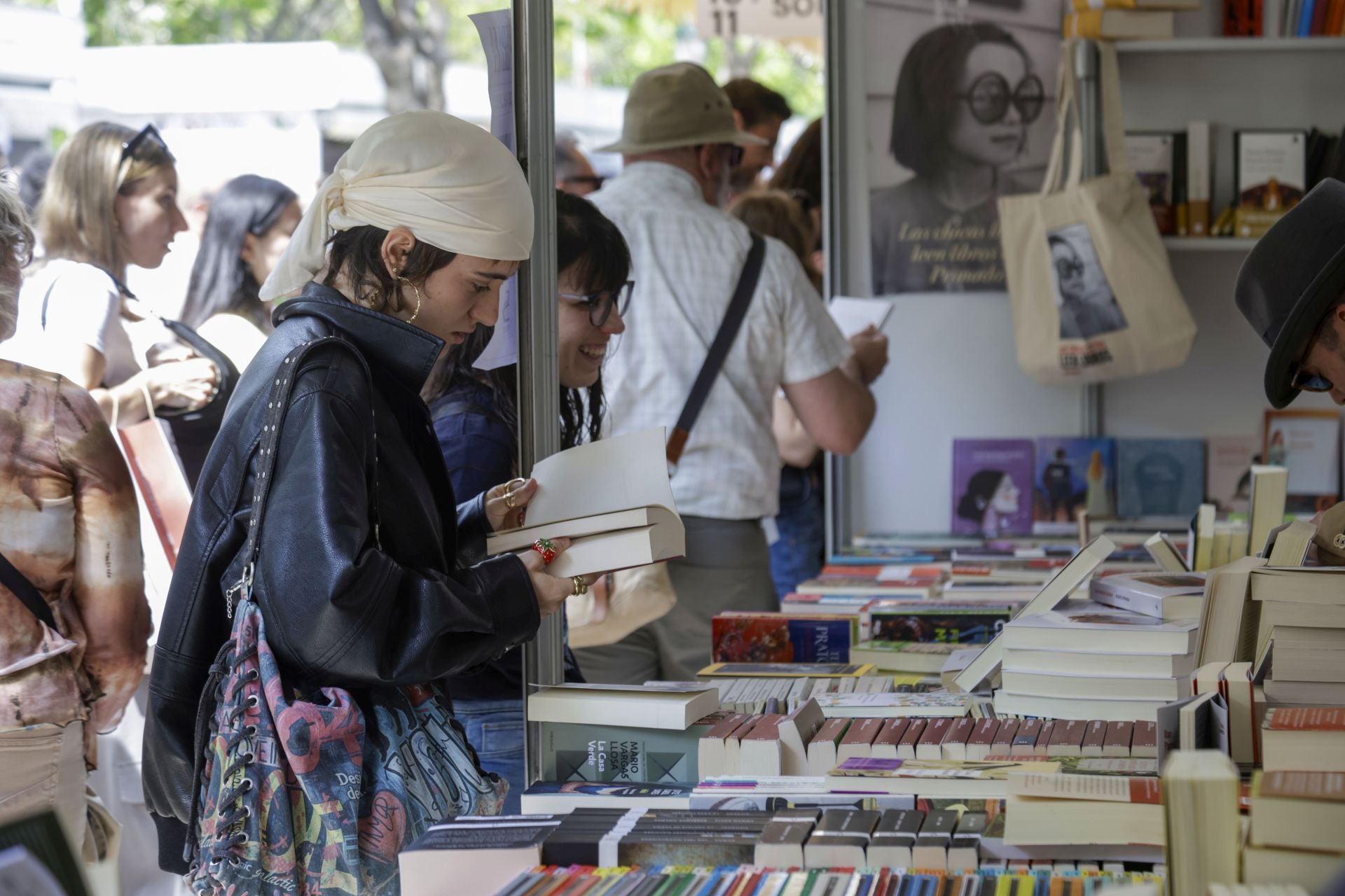 Éxito en la primera gran mañana de la Fira del Llibre