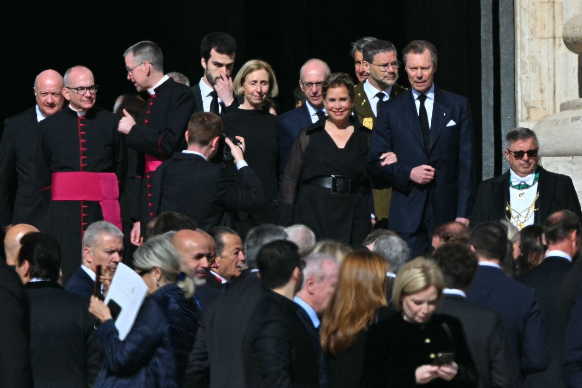 FOTOS | Guillermo de Gales, Alberto y Charlène de Mónaco... Los miembros de las casas reales en el funeral del papa Francisco