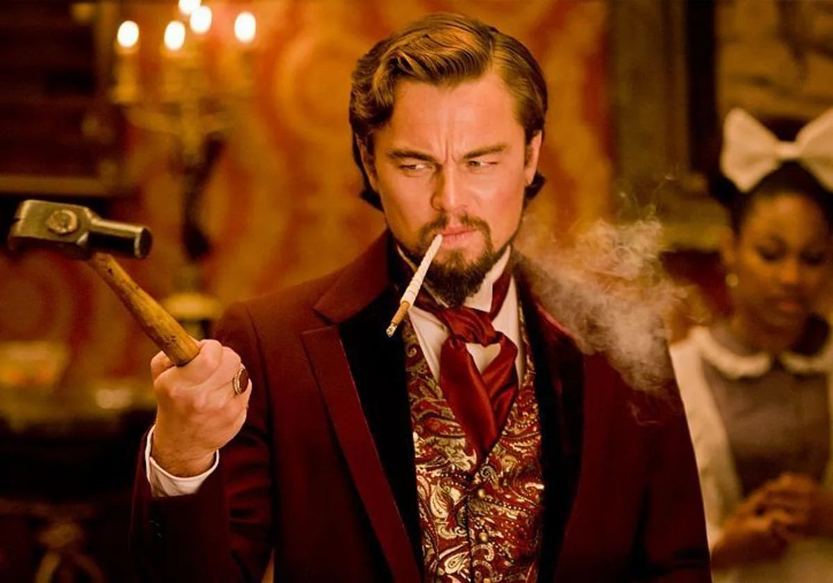 Un fotograma de 'Django desencadenado' en el que aparece Leonardo DiCaprio