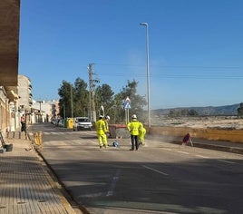 Tareas de reparación.