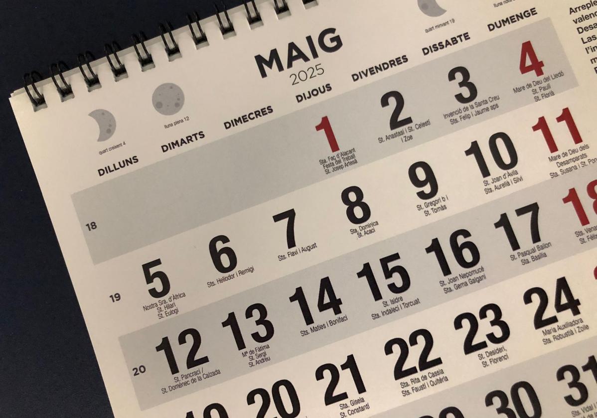 El 2 de mayo trae un nuevo puente festivo de cuatro días para millones de españoles