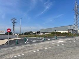 Mejora del acceso a una de las urbanizaciones.