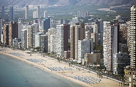 Benidorm, uno de los destinos preferidos estos días.