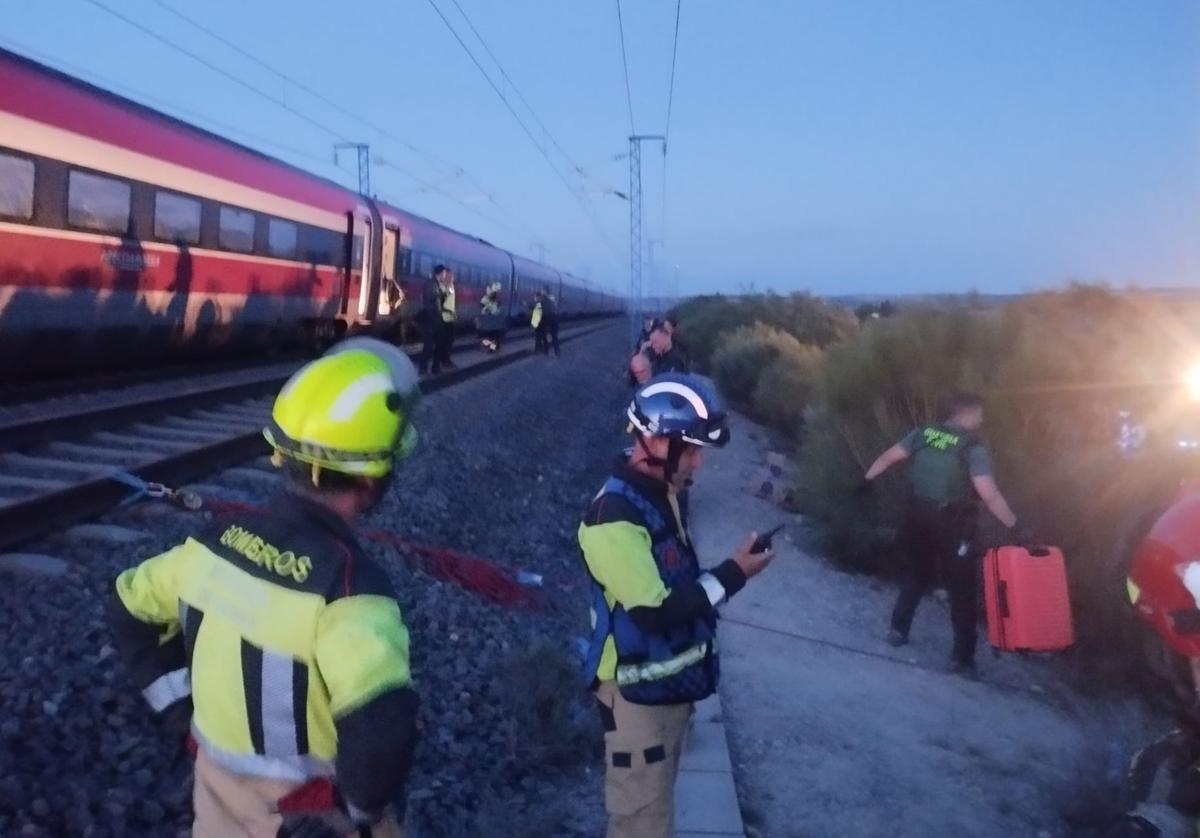Una famosa actriz se queda atrapada en un tren de camino a Valencia durante el apagón: «Estuvimos nueve horas. La gente lo estaba pasando muy mal»