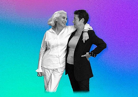 Mariola Cubells y María Guerra.