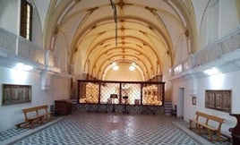 Coro del exconvento de Santa Clara de Xàtiva.