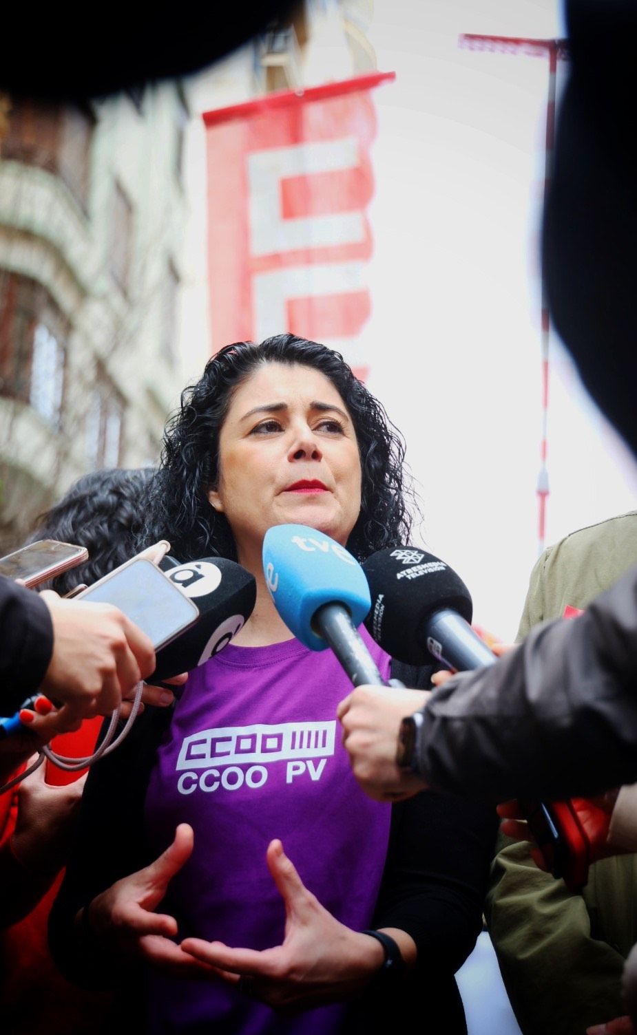 Manifestación por el Día del Trabajador en Valencia