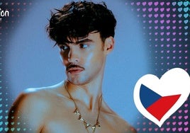 El cantante Adonxs representa a Chequia en Eurovisión 2025.