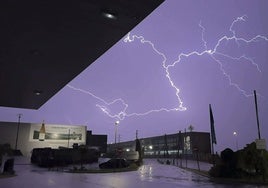 Tormentas en una imagen de archivo.