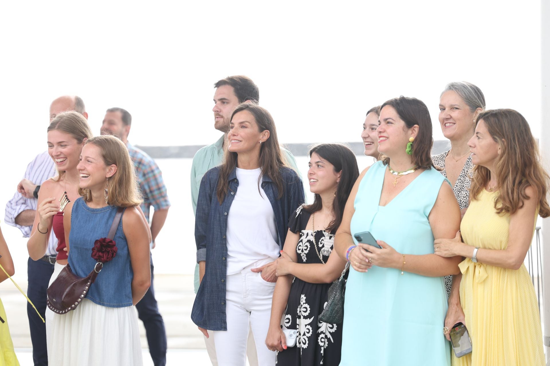 FOTOS | El emocionante reencuentro de Letizia y Leonor en Panamá