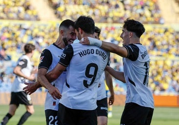 El Valencia consigue una victoria sufrida ante Las Palmas y mira a Europa