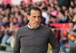 Voro durante un partido de liga.
