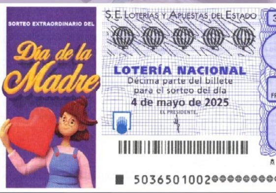 Décimo Sorteo Extraordinario Día de la Madre de la Lotería Nacional.