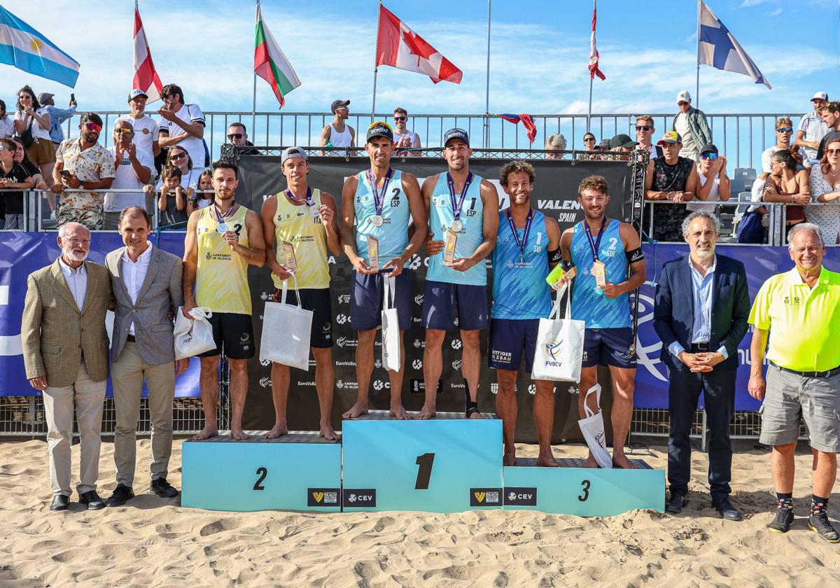 Los hermanos Huerta se visten de oro en Valencia