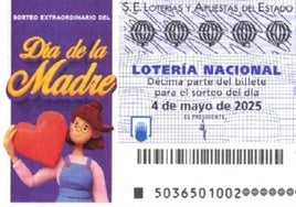 Lotería Nacional del Día de la Madre: premios a las dos cifras