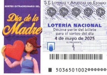 Lotería Nacional del Día de la Madre: premios a las dos cifras
