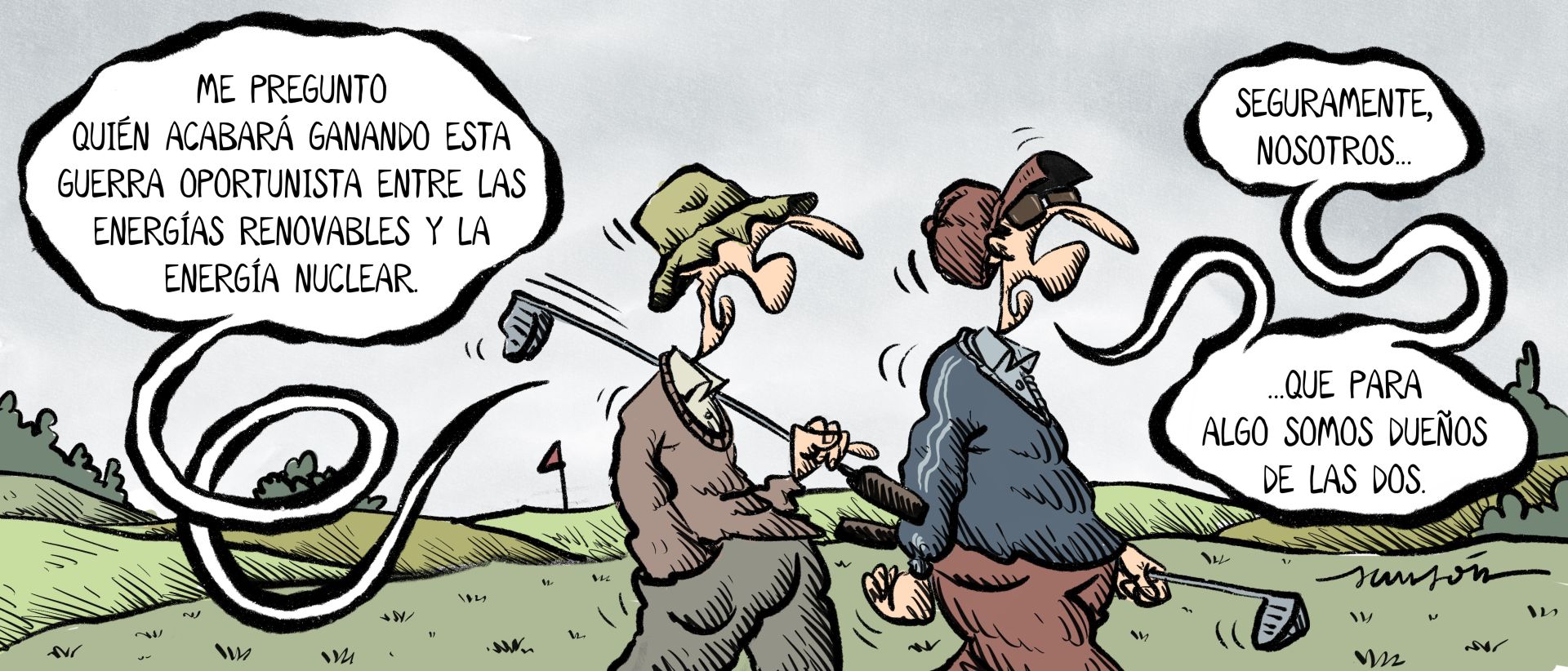 La viñeta de Sansón.