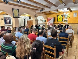 Un momento de la asamblea.
