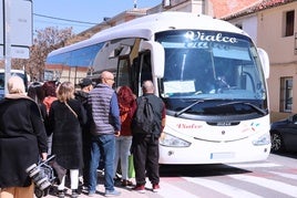 Para de bus en l'Alcúdia.
