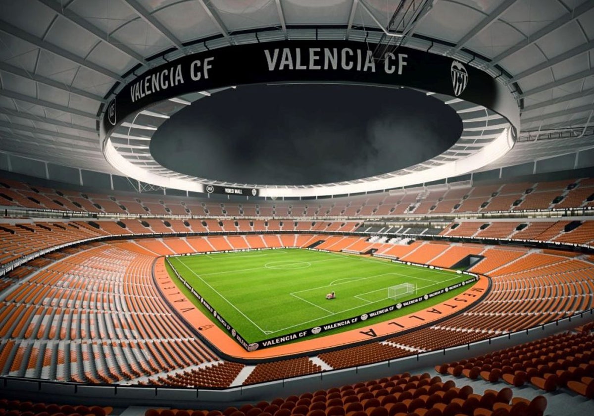 El Valencia empezará a vender este año 6.500 asientos del Nou Mestalla